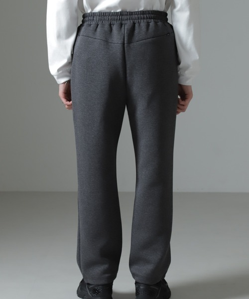 NANO universe（ナノユニバース）の「ボンディングトレーナーパンツ（スウェットパンツ・メンズ・グレー/チャコール・L/M）」の19枚目の写真