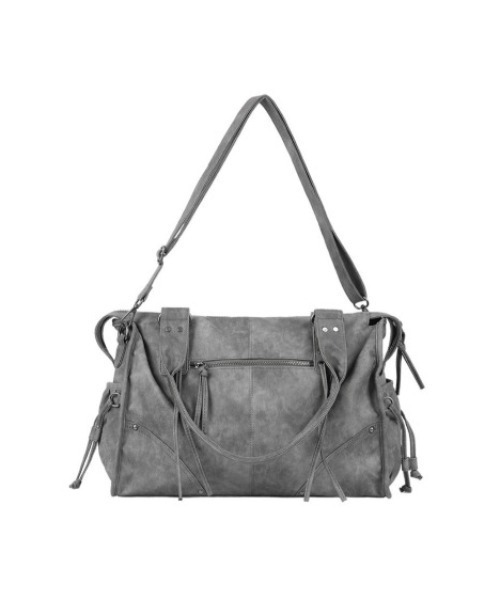 FANCY CLUB(ファンシークラブ)の「【FANCY CLUB】BELTED WASHING COATING BAG / 【ファンシークラブ】ベルトウォッシングショルダーバッグ(ショルダーバッグ・レディース・ベビーピンク/ブラック/グレー/ブラウン/レッド・ONE SIZE)」の22枚目の写真
