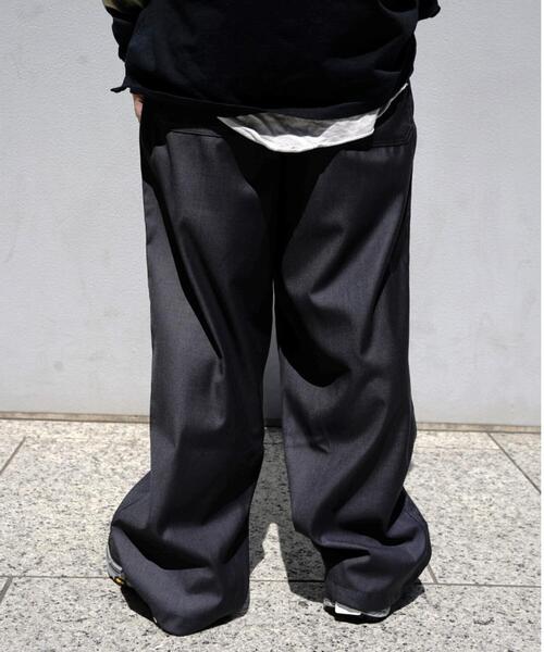 BEAVER(ビーバー)の「B omnivore/ビーオムニボー TR BELT LOOSE PANTS(その他パンツ・メンズ・チャコールグレー/ブラック・L/S/M)」の15枚目の写真