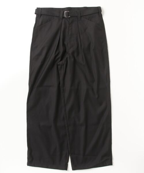 BEAVER(ビーバー)の「B omnivore/ビーオムニボー TR BELT LOOSE PANTS(その他パンツ・メンズ・チャコールグレー/ブラック・L/S/M)」の3枚目の写真
