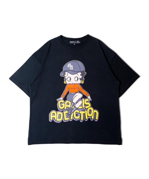 GA×BETTY-FRONT SITイラスト TEE（Tシャツ/カットソー）｜GALLIS