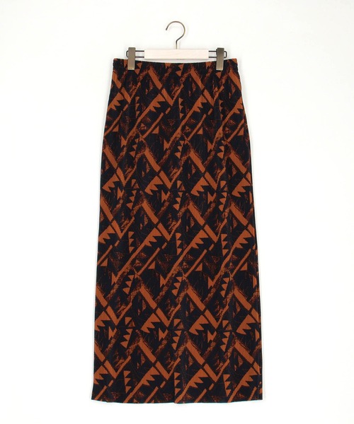 NICOLE white（ニコルホワイト）の「柄プリーツスカート（スカート・レディース・ブラック/ネイビー/その他1/その他2・FREE）」の14枚目の写真