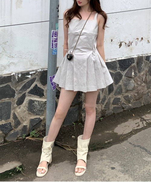 2019SS 縷縷夢兎ミニワンピ rurumu:（ルルムウ）の「rurumu:/ルルムウ/symbiosis knit mini