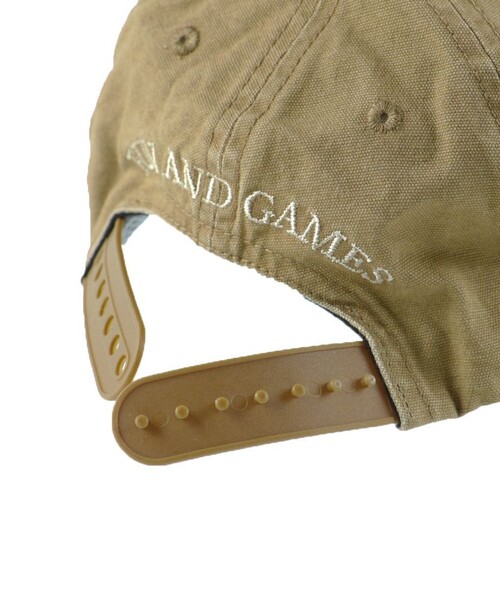 BRANSHES（ブランシェス）の「バックロゴ刺繍キャップ（キャップ・キッズ・ネイビー/ベージュ/オレンジ・M/S/L）」の14枚目の写真