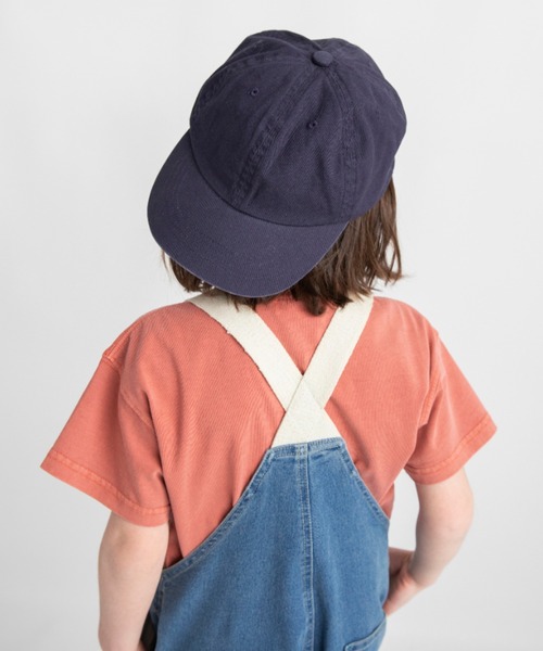 BRANSHES（ブランシェス）の「バックロゴ刺繍キャップ（キャップ・キッズ・ネイビー/ベージュ/オレンジ・M/S/L）」の6枚目の写真