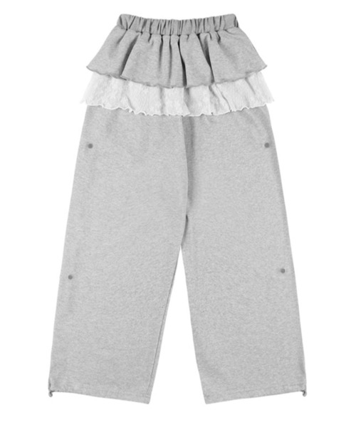 ★FANCY CLUB★バッグ 羽 プリント スウェットパンツ FANCY CLUB/ファンシークラブ ANGEL VINTAGE SWEATPANTS