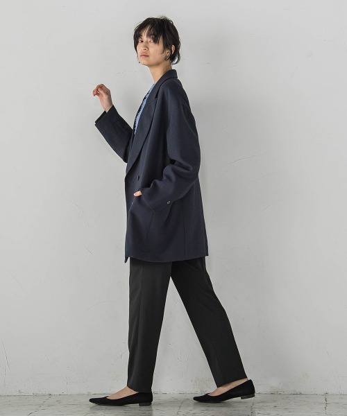 MAYSON GREY(メイソングレイ)の「ストレッチテーパードパンツ≪手洗い可能≫(その他パンツ・レディース・ブラック/ベージュ・M)」の15枚目の写真