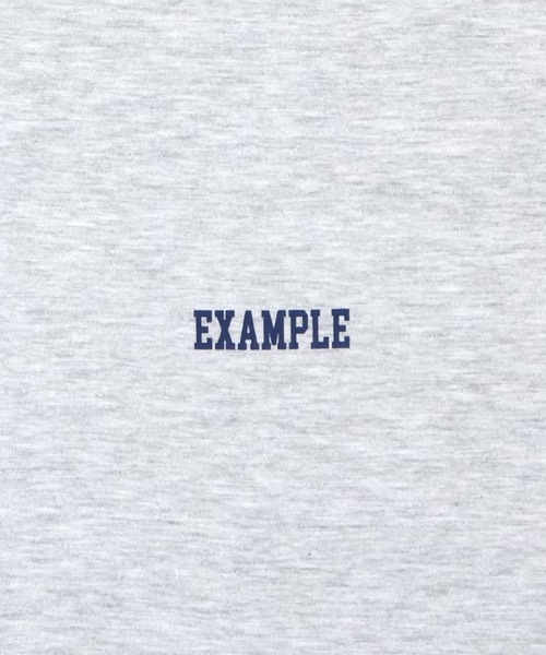 EXAMPLE（エグザンプル）の「EXAMPLE ARCH LOGO TEE（Tシャツ/カットソー・メンズ・アッシュ/ホワイト系その他/チャコール/グリーン系その他・M/L/XL/XXL）」の5枚目の写真