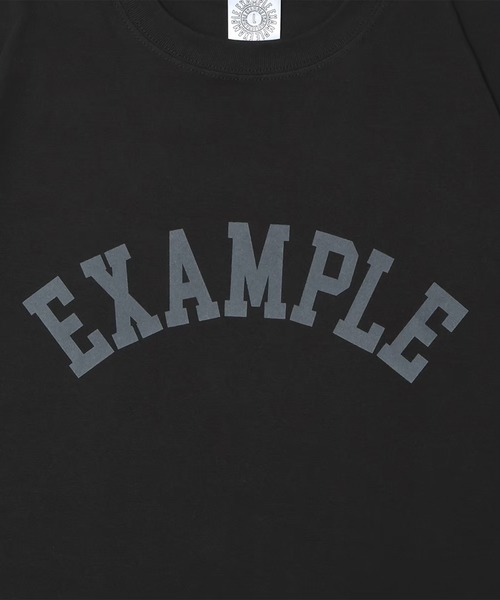 EXAMPLE（エグザンプル）の「EXAMPLE ARCH LOGO TEE（Tシャツ/カットソー・メンズ・アッシュ/ホワイト系その他/チャコール/グリーン系その他・M/L/XL/XXL）」の9枚目の写真