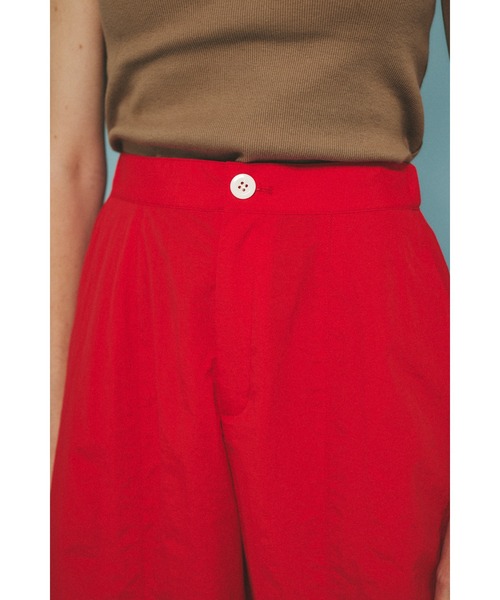 Cocoon hem taffeta pants コクーンヘムタフタパンツ（その他