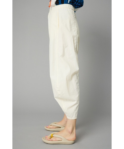 Cocoon hem taffeta pants コクーンヘムタフタパンツ（その他