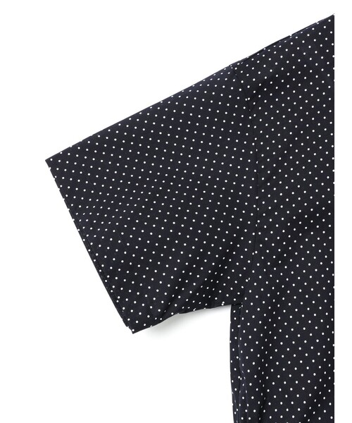 mizuiroind(ミズイロインド)の「mizuiro ind ドットドローストリングシャツ(シャツ/ブラウス・レディース・オフホワイト/ネイビー/ブラック・FREE)」の17枚目の写真
