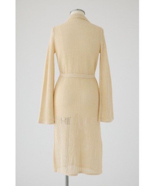 RIM.ARK（リムアーク）の「Summer knit long CD サマーニットロングカーディガン（カーディガン/ボレロ・レディース・アイボリー/マルチ/ブラック・FREE）」の22枚目の写真