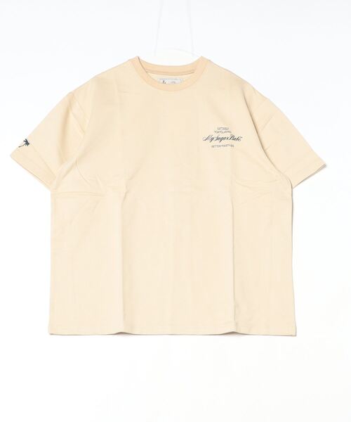 My sugar Babe（マイシュガーベイブ）の「MSB basic set sweat top(mens)（Tシャツ/カットソー・メンズ・アイボリー/サックスブルー/グレー/ネイビー・フリー）」の2枚目の写真