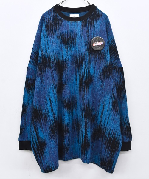 STOF（ストフ）の「DIM MOHAIR PULLOVER（ニット/セーター・メンズ・グレー/ブラック・S/M）」の10枚目の写真