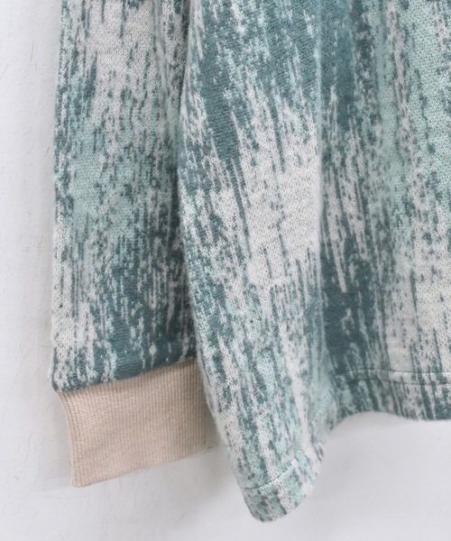 STOF（ストフ）の「DIM MOHAIR PULLOVER（ニット/セーター・メンズ・グレー/ブラック・S/M）」の17枚目の写真