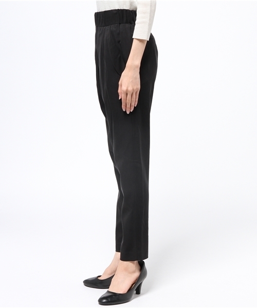 SHIPS for women（シップスフォーウィメン）の「タック9分丈パンツ 313140233（その他パンツ・レディース・ブラック/ベージュ/ネイビー・36/38）」の5枚目の写真