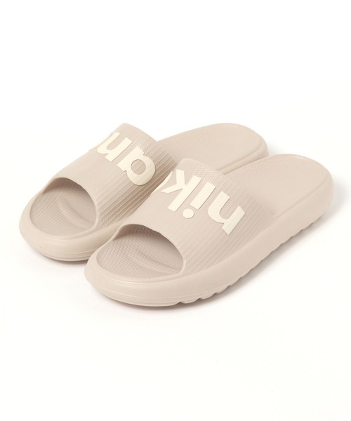 niko and...(ニコアンド)の「オリジナル ニコロゴシャワーサンダル(サンダル・レディース・ブラック/アイボリー/サックスブルー/イエロー・MEDIUM/LARGE)」の9枚目の写真