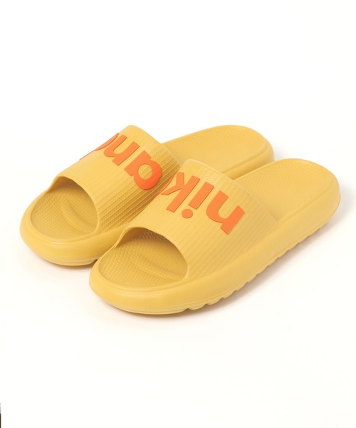 niko and...(ニコアンド)の「オリジナル ニコロゴシャワーサンダル(サンダル・レディース・ブラック/アイボリー/サックスブルー/イエロー・MEDIUM/LARGE)」の10枚目の写真