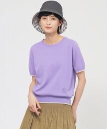 【カタログ掲載品】【接触冷感】【ウォッシャブル】テックスブリッドクールニットプルオーバー