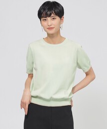 【カタログ掲載品】【接触冷感】【ウォッシャブル】テックスブリッドクールニットプルオーバー