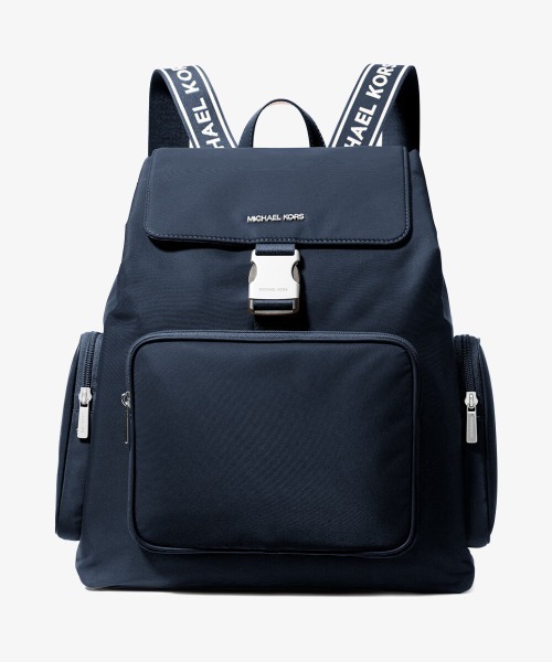 希少 美品 マイケルコース リュック バックパック ロゴ ブラック 黒 ナイロン セール】KHAI ナイロン カーゴ バックパック ラージ（バック