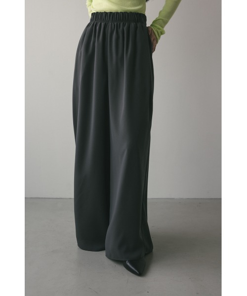 STYLEMIXER（スタイルミキサー）の「リラックスイージーパンツ（その他パンツ・レディース・ブラウン/グレー/アイボリー・SMALL/MEDIUM）」の3枚目の写真