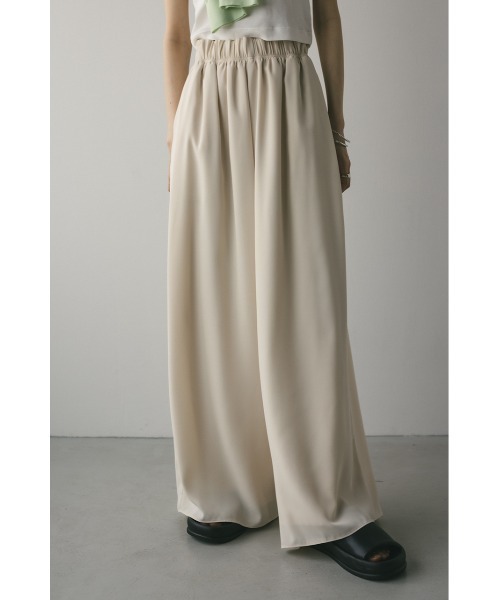 STYLEMIXER（スタイルミキサー）の「リラックスイージーパンツ（その他パンツ・レディース・ブラウン/グレー/アイボリー・SMALL/MEDIUM）」の2枚目の写真