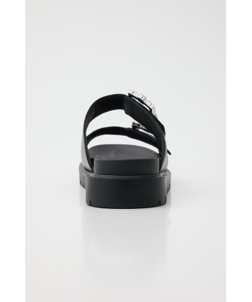 STACCATO（スタッカート）の「サニーバックルコンフォートサンダル（サンダル・レディース・ブラック/ホワイト・22.5cm/23.5cm/24.5cm/23.0cm/24.0cm）」の6枚目の写真