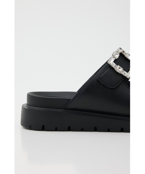 STACCATO（スタッカート）の「サニーバックルコンフォートサンダル（サンダル・レディース・ブラック/ホワイト・22.5cm/23.5cm/24.5cm/23.0cm/24.0cm）」の7枚目の写真