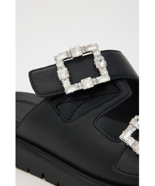 STACCATO（スタッカート）の「サニーバックルコンフォートサンダル（サンダル・レディース・ブラック/ホワイト・22.5cm/23.5cm/24.5cm/23.0cm/24.0cm）」の11枚目の写真