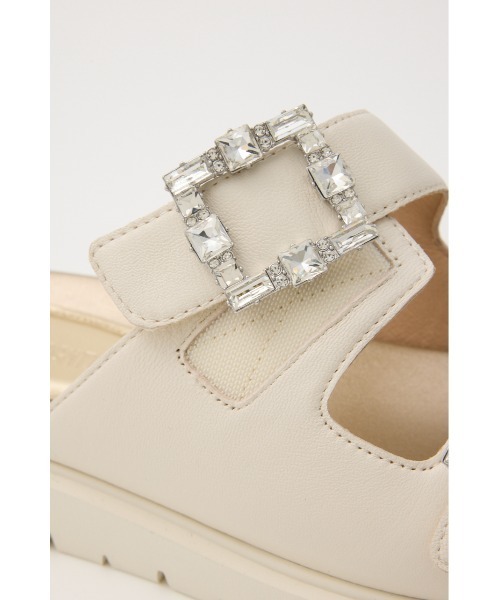 STACCATO（スタッカート）の「サニーバックルコンフォートサンダル（サンダル・レディース・ブラック/ホワイト・22.5cm/23.5cm/24.5cm/23.0cm/24.0cm）」の22枚目の写真