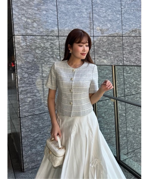 Herlipto Louise Classic Tweed Jacket 未使用 Herlipto Louise Classic Tweed Jacket 未使用 Herlipto Louise