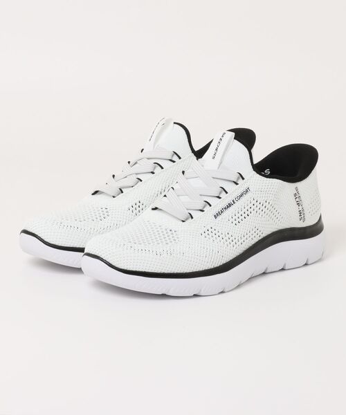 SKECHERS（スケッチャーズ）の「《SKECHERS》SUMMITS（スニーカー・メンズ・レッド系1/ホワイト×ブラック/ブラック×グレー・25.5cm/26.0cm/26.5cm/27.0cm/27.5cm/28.0cm/25.0cm）」の2枚目の写真