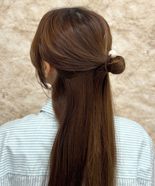 BiSAYA/ラウンド×モザイク/ヘアゴム（ヘアゴム）｜Flowering（フラワー