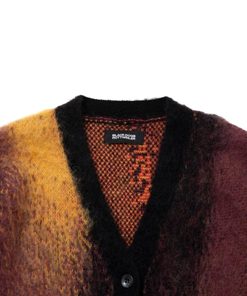 ROTTWEILER（ロットワイラー）の「R9 PAINTED CARDIGAN（カーディガン/ボレロ・メンズ・ブラック/ベージュ・S/M/L/XL）」の6枚目の写真