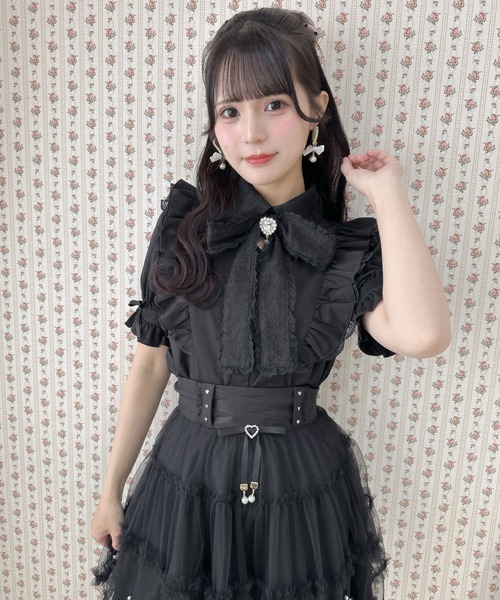 ROJITA（ロジータ）の「ボウタイフリルブラウス（シャツ/ブラウス・レディース・ホワイト/ピンク/ブラック・FREE）」の20枚目の写真