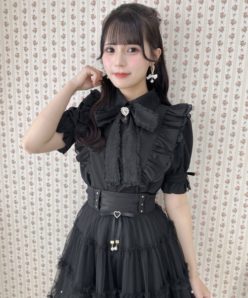 ROJITA（ロジータ）の「ボウタイフリルブラウス（シャツ/ブラウス・レディース・ホワイト/ピンク/ブラック・FREE）」の22枚目の写真