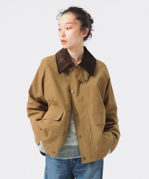 Barbour(バブアー)の「【別注】Barbour / Thornbury Jacket(ミリタリージャケット・レディース・オリーブ/ベージュ/ブラウン・ONE SIZE)」の13枚目の写真