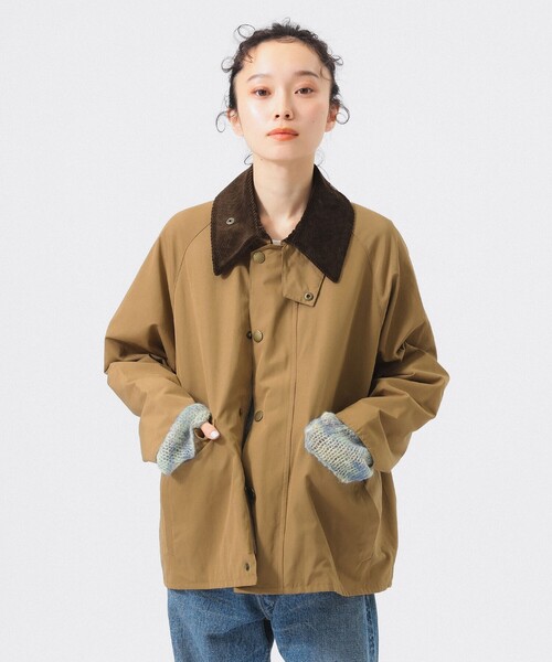 Barbour(バブアー)の「【別注】Barbour / Thornbury Jacket(ミリタリージャケット・レディース・オリーブ/ベージュ/ブラウン・ONE SIZE)」の14枚目の写真