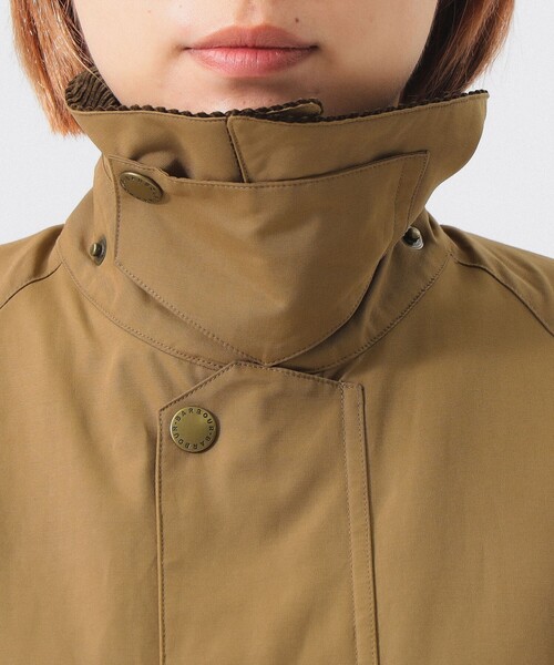Barbour(バブアー)の「【別注】Barbour / Thornbury Jacket(ミリタリージャケット・レディース・オリーブ/ベージュ/ブラウン・ONE SIZE)」の17枚目の写真