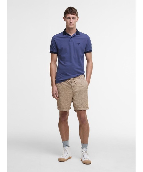 Barbour(バブアー)の「シアサッカー リラックス ショーツ(その他パンツ・メンズ・ネイビー/ライトベージュ・LARGE/SMALL/MEDIUM)」の3枚目の写真