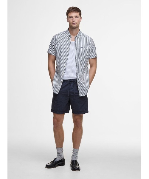 Barbour(バブアー)の「シアサッカー リラックス ショーツ(その他パンツ・メンズ・ネイビー/ライトベージュ・LARGE/SMALL/MEDIUM)」の8枚目の写真