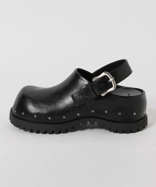 JEANASIS(ジーナシス)の「スタッズボリュームサボ/571517(サンダル・レディース・ブラック/ブラウン・MEDIUM/LARGE)」の3枚目の写真