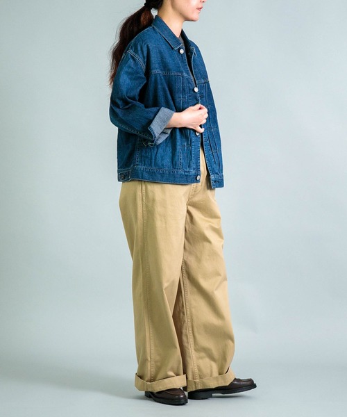 OMNIGOD womens / オムニゴッド] 30/2ウエポン ルーズイージーチノ