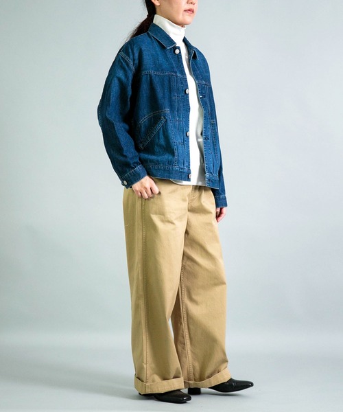 OMNIGOD womens / オムニゴッド] 30/2ウエポン ルーズイージーチノ