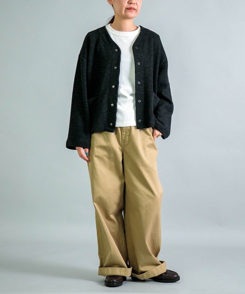 OMNIGOD womens / オムニゴッド] 30/2ウエポン ルーズイージーチノ