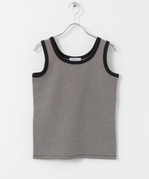 URBAN RESEARCH Sonny Label（アーバンリサーチサニーレーベル）の「フライス/ジャガードタンクトップ（タンクトップ・レディース・ブラック系その他/オフホワイト/グレー系その他/ブラック/イエロー系その他・FREE）」の13枚目の写真