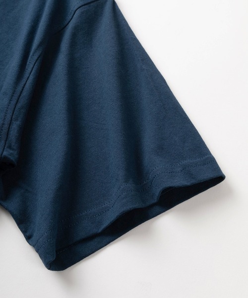 make a ray!(メイク ア レイ!)の「【82】ハートワンポイント刺繍 発泡プリントTシャツ/バックプリント/メンズ/レディース(Tシャツ/カットソー・レディース・ブラック/ネイビー/ホワイト・M/L)」の13枚目の写真