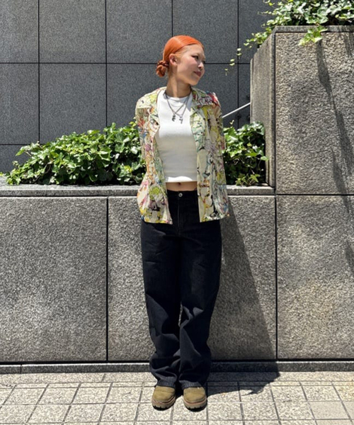 ブラウス シャツ 「BRAIN DEAD/ブレインデッド」 STU SHORT SLEEVE T05004290D225 レディース メンズ セール】【BRAIN DEAD/ブレインデッド】 STU SHORT SLEEVE
